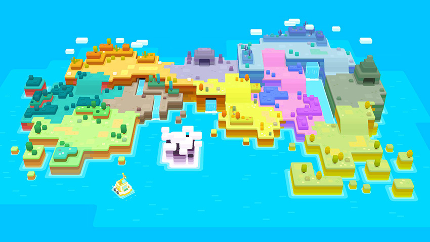 Pokémon Quest - Tumblecube Island